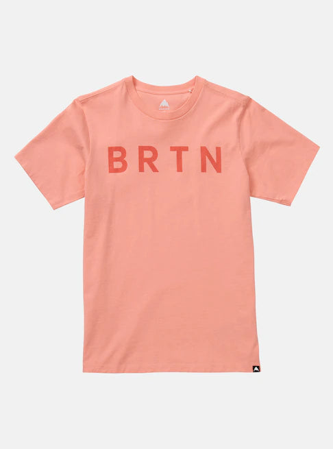 スノーボード ウェア バートン BURTON BRTN Short Sleeve T-Shirt Sunrise Coral 25-26 送料無料 日本正規品 予約商品 店頭受け取り可能