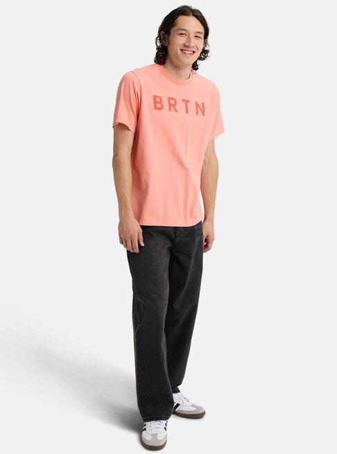 スノーボード ウェア バートン BURTON BRTN Short Sleeve T-Shirt Sunrise Coral 25-26 送料無料 日本正規品 予約商品 店頭受け取り可能
