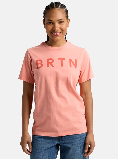 スノーボード ウェア バートン BURTON BRTN Short Sleeve T-Shirt Sunrise Coral 25-26 送料無料 日本正規品 予約商品 店頭受け取り可能