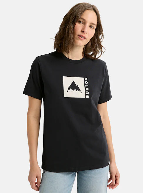 スノーボード ウェア バートン BURTON Classic Mountain High Short Sleeve T-Shirt True Black 25-26 送料無料 日本正規品 予約商品 店頭受け取り可能