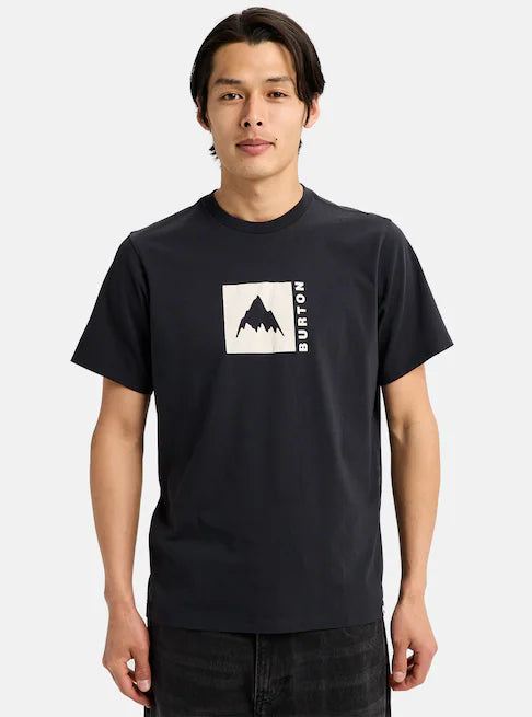 スノーボード ウェア バートン BURTON Classic Mountain High Short Sleeve T-Shirt True Black 25-26 送料無料 日本正規品 予約商品 店頭受け取り可能
