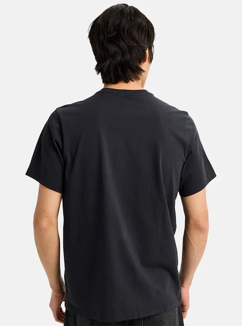 スノーボード ウェア バートン BURTON Classic Mountain High Short Sleeve T-Shirt True Black 25-26 送料無料 日本正規品 予約商品 店頭受け取り可能