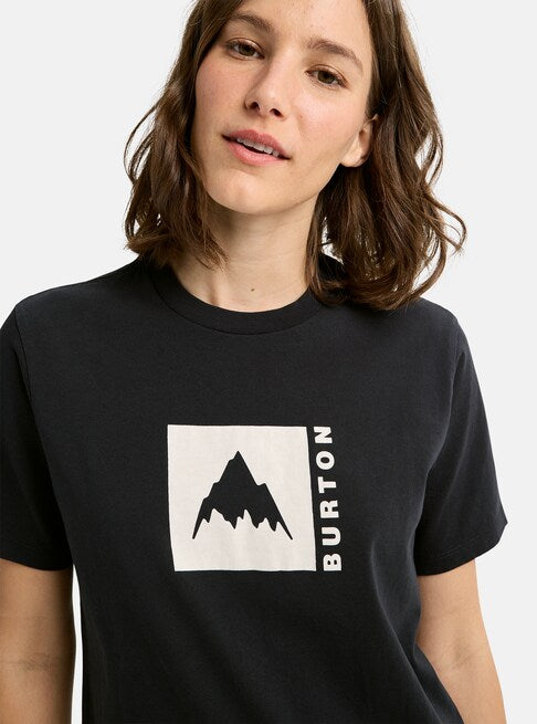 スノーボード ウェア バートン BURTON Classic Mountain High Short Sleeve T-Shirt True Black 25-26 送料無料 日本正規品 予約商品 店頭受け取り可能
