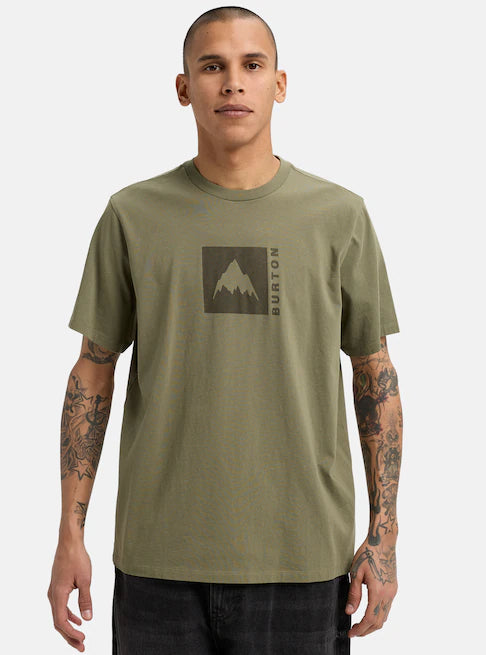 スノーボード ウェア バートン BURTON Classic Mountain High Short Sleeve T-Shirt Forest Moss 25-26 送料無料 日本正規品 予約商品 店頭受け取り可能
