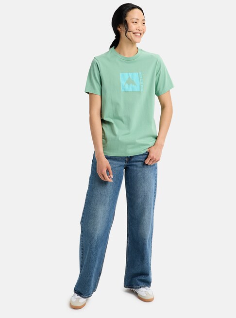 スノーボード ウェア バートン BURTON Classic Mountain High Short Sleeve T-Shirt Soft Sage 25-26 送料無料 日本正規品 予約商品 店頭受け取り可能