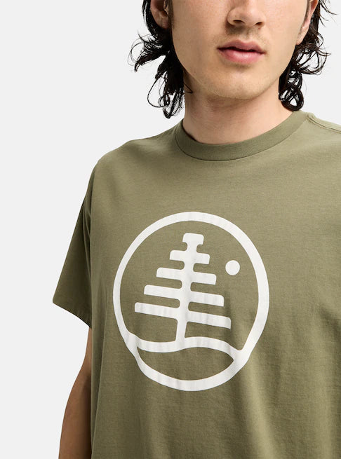 スノーボード ウェア バートン BURTON Family Tree Short Sleeve Tee Forest Moss 25-26 送料無料 日本正規品 予約商品 店頭受け取り可能