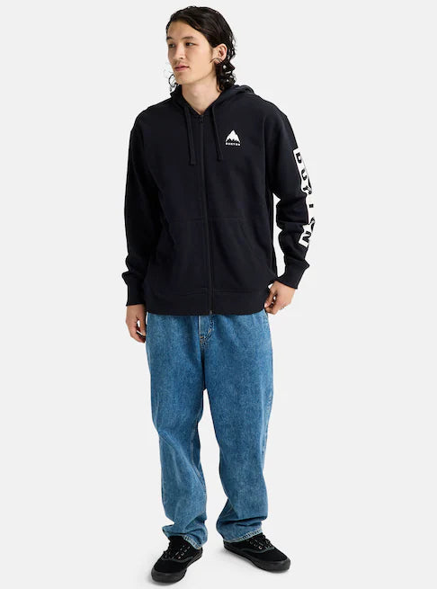 スノーボード ウェア バートン BURTON Elite Full Zip Hoodie True Black 25-26 送料無料 日本正規品 予約商品 店頭受け取り可能
