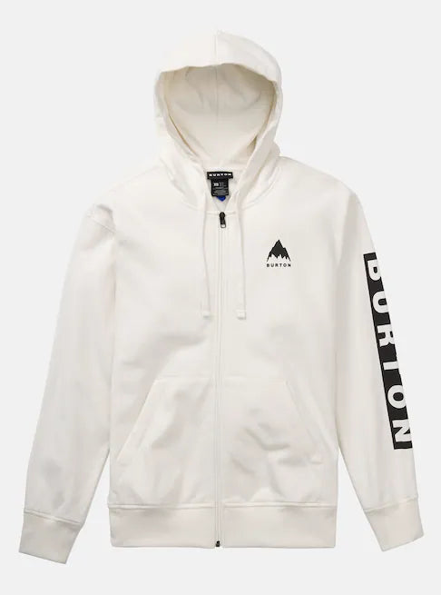 スノーボード ウェア バートン BURTON Elite Full Zip Hoodie Stout White 25-26 送料無料 日本正規品 予約商品 店頭受け取り可能