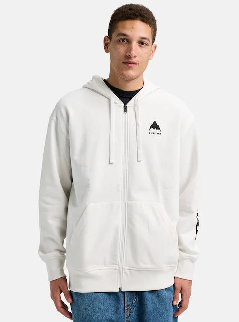 スノーボード ウェア バートン BURTON Elite Full Zip Hoodie Stout White 25-26 送料無料 日本正規品 予約商品 店頭受け取り可能