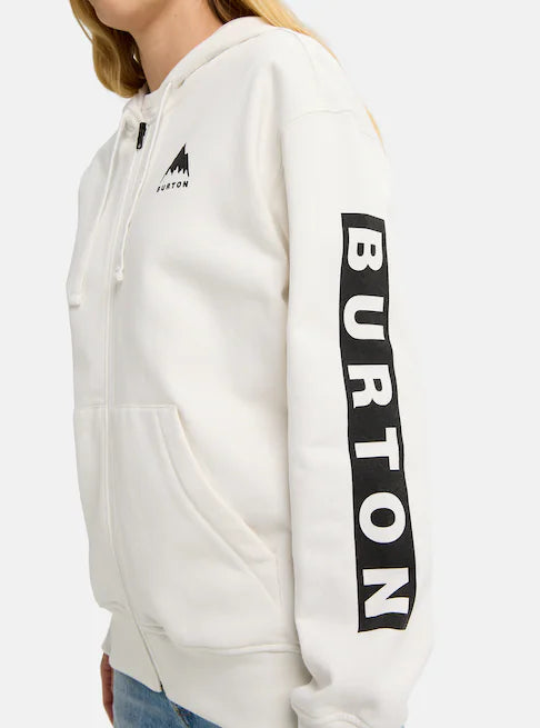 スノーボード ウェア バートン BURTON Elite Full Zip Hoodie Stout White 25-26 送料無料 日本正規品 予約商品 店頭受け取り可能