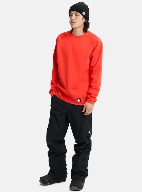 スノーボード ウェア バートン BURTON Crown Weatherproof Crew Fleece Fiesta Red 25-26 送料無料 日本正規品 予約商品 店頭受け取り可能