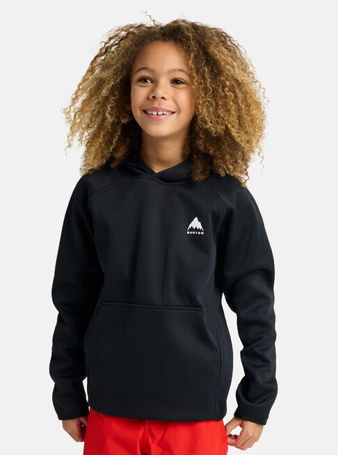 スノーボード ウェア バートン BURTON Crown Weatherproof Pullover Fleece True Black キッズ 25-26 送料無料 日本正規品 予約商品 店頭受け取り可能