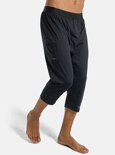 BURTON バートン Men's Midweight X Base Three-Quarter PT 25-26 スノーボード アクセサリー True Black