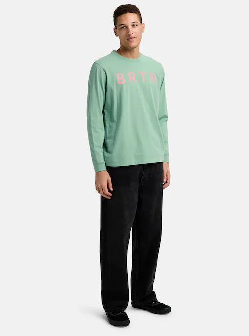 スノーボード ウェア バートン BURTON BRTN Long Sleeve T-Shirt Soft Sage 25-26 送料無料 日本正規品 予約商品 店頭受け取り可能