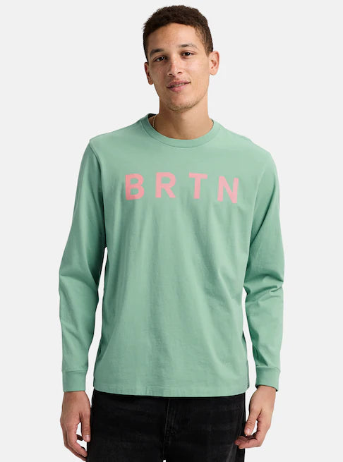 スノーボード ウェア バートン BURTON BRTN Long Sleeve T-Shirt Soft Sage 25-26 送料無料 日本正規品 予約商品 店頭受け取り可能