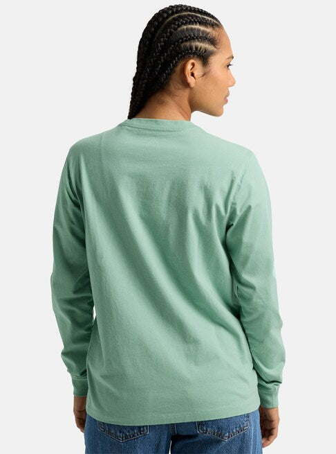 スノーボード ウェア バートン BURTON BRTN Long Sleeve T-Shirt Soft Sage 25-26 送料無料 日本正規品 予約商品 店頭受け取り可能