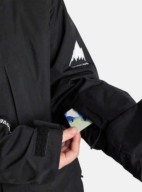 スノーボード ウェア バートン BURTON Powline GORE-TEX 2L Jacket True Black キッズ 25-26 送料無料 日本正規品 予約商品 店頭受け取り可能