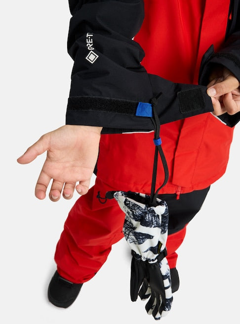 スノーボード ウェア バートン BURTON Powline GORE-TEX 2L Jacket Flame Scarlet / True Black キッズ 25-26 送料無料 日本正規品 予約商品 店頭受け取り可能