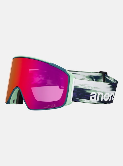 スノーボード ゴーグル アノン ANON M4S Goggles (Cylindrical) + MFI Face Family Tree/Perceive Sunny Red 25-26 送料無料 日本正規品 予約商品 店頭受け取り可能