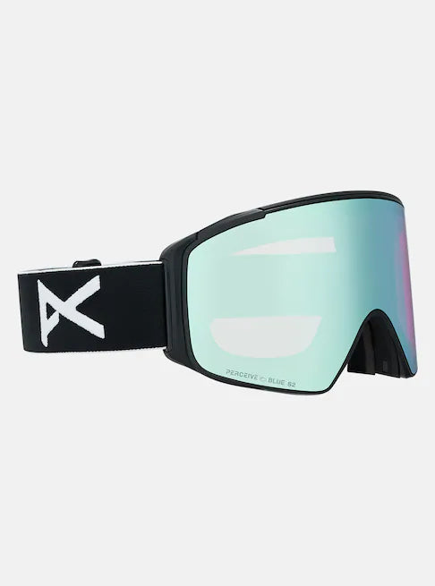 スノーボード ゴーグル アノン ANON M4S Goggles (Cylindrical) + MFI Face Black/Perceive Variable Blue 25-26 送料無料 日本正規品 予約商品 店頭受け取り可能