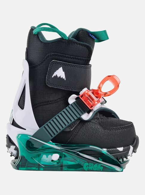 スノーボード バインディング バートン BURTON MINI GROM DISC Green/Multi 25-26 送料無料 日本正規品 予約商品 店頭受け取り可能