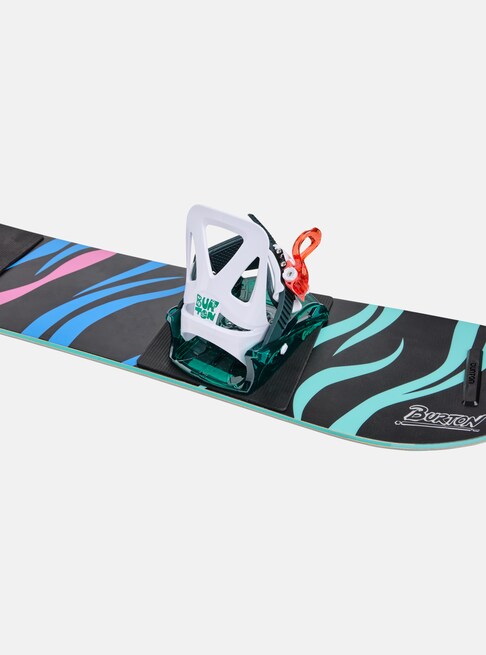 スノーボード バインディング バートン BURTON MINI GROM DISC Green/Multi 25-26 送料無料 日本正規品 予約商品 店頭受け取り可能