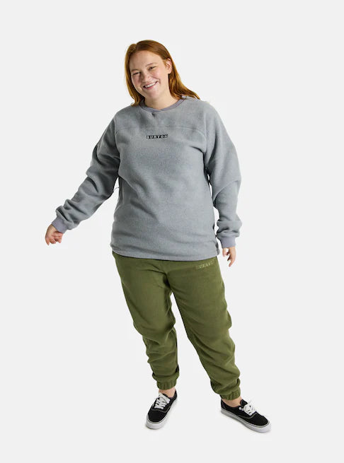 スノーボード ウェア バートン BURTON Cinder Crewneck Fleece Gray Heather 25-26 送料無料 日本正規品 予約商品 店頭受け取り可能