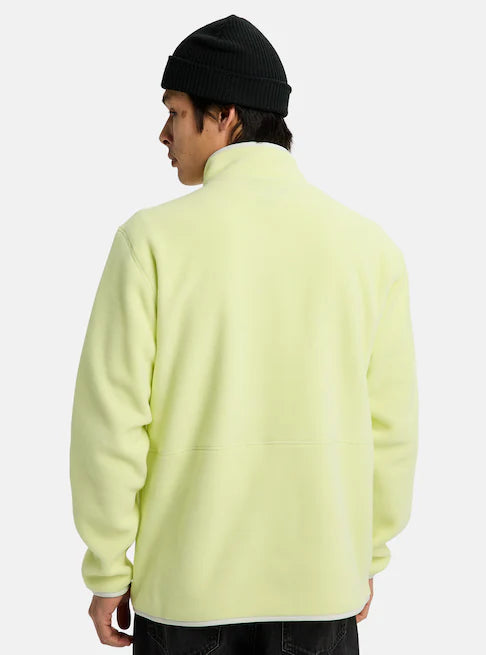 スノーボード ウェア バートン BURTON Cinder Full-Zip Fleece Glow Yellow Green 25-26 送料無料 日本正規品 予約商品 店頭受け取り可能