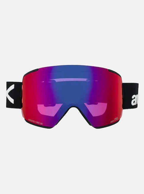 スノーボード ゴーグル アノン ANON M5 Goggles + Bonus Lens + MFI Face Mask Black/Perceive Sunny Red 25-26 送料無料 日本正規品 予約商品 店頭受け取り可能