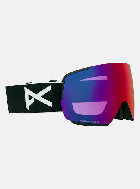 スノーボード ゴーグル アノン ANON M5 Goggles + Bonus Lens + MFI Face Mask Black/Perceive Sunny Red 25-26 送料無料 日本正規品 予約商品 店頭受け取り可能