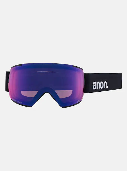 スノーボード ゴーグル ANON M5 PERCEIVE WITH POLARIZED LENS Black/LOW BRIDGE Perceive Sunny Polarized Onyx 24-25 送料無料