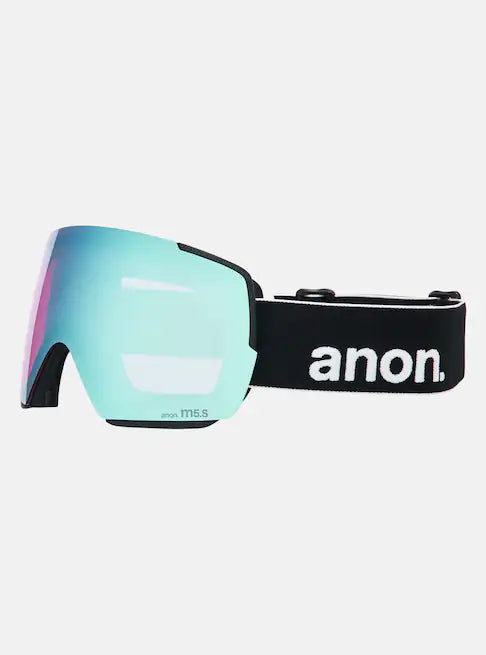 スノーボード ゴーグル アノン ANON M5S Goggle + Bonus Lens + MFI Face Mask Black/Perceive Variable Blue 25-26 送料無料 日本正規品 予約商品 店頭受け取り可能
