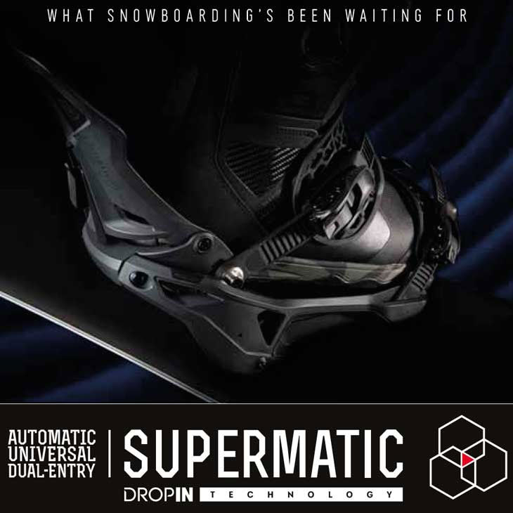 スノーボード ビンディング NIDECKER OG-SUPERMATIC BLACK 25-26 送料無料 日本正規品