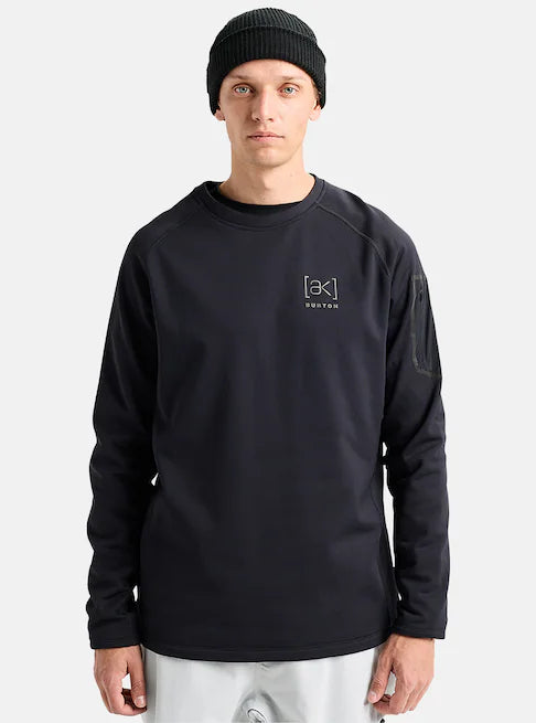 スノーボード ウェア バートン BURTON AK Baker Stretch Fleece Crew True Black 25-26 送料無料 日本正規品 予約商品 店頭受け取り可能
