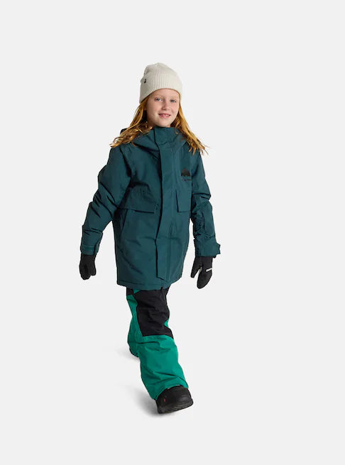 スノーボード ウェア バートン BURTON Ascutney 2L Jacket Deep Emerald キッズ 25-26 送料無料 日本正規品 予約商品 店頭受け取り可能
