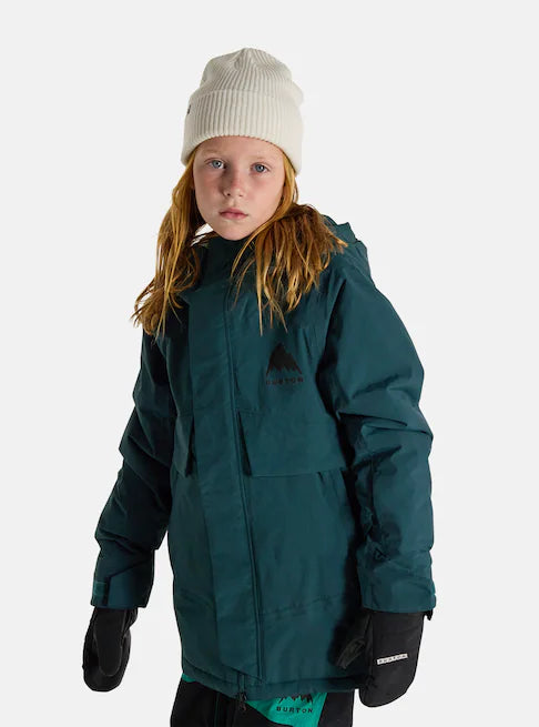 スノーボード ウェア バートン BURTON Ascutney 2L Jacket Deep Emerald キッズ 25-26 送料無料 日本正規品 予約商品 店頭受け取り可能