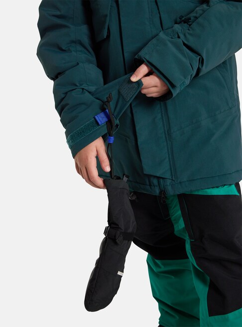 スノーボード ウェア バートン BURTON Ascutney 2L Jacket Deep Emerald キッズ 25-26 送料無料 日本正規品 予約商品 店頭受け取り可能