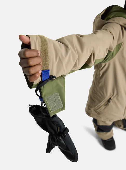 スノーボード ウェア バートン BURTON Hillslope Jacket Summit Taupe / Forest Moss キッズ 25-26 送料無料 日本正規品 予約商品 店頭受け取り可能