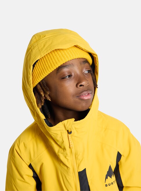 スノーボード ウェア バートン BURTON Hillslope Jacket Goldenrod / True Black キッズ 25-26 送料無料 日本正規品 予約商品 店頭受け取り可能