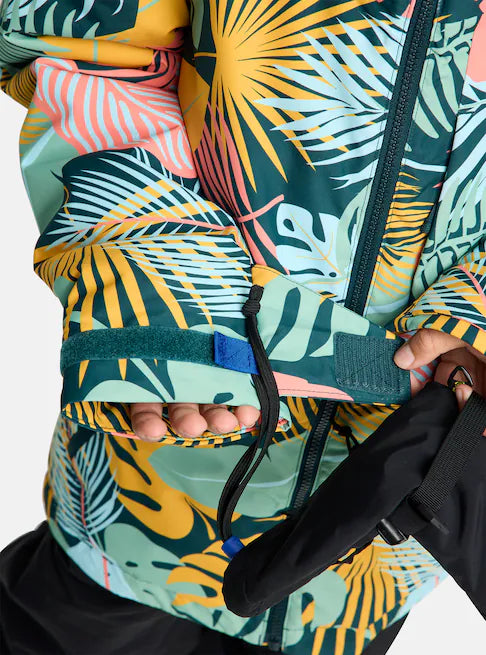 スノーボード ウェア バートン BURTON Hillslope Jacket Oversized Tropical キッズ 25-26 送料無料 日本正規品 予約商品 店頭受け取り可能