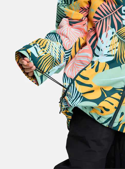 スノーボード ウェア バートン BURTON Hillslope Jacket Oversized Tropical キッズ 25-26 送料無料 日本正規品 予約商品 店頭受け取り可能