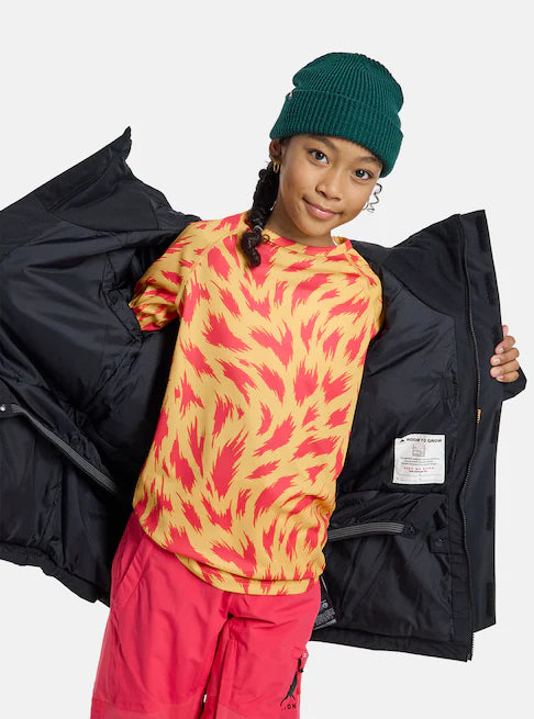 スノーボード ウェア バートン BURTON Skimmer Jacket True Black キッズ 25-26 送料無料 日本正規品 予約商品 店頭受け取り可能