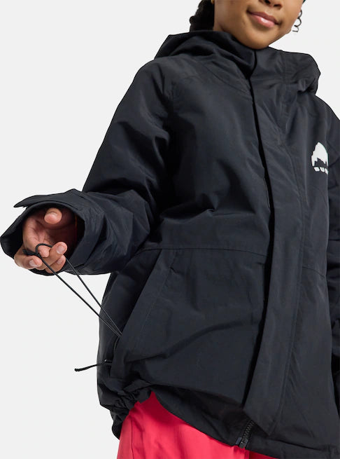スノーボード ウェア バートン BURTON Skimmer Jacket True Black キッズ 25-26 送料無料 日本正規品 予約商品 店頭受け取り可能