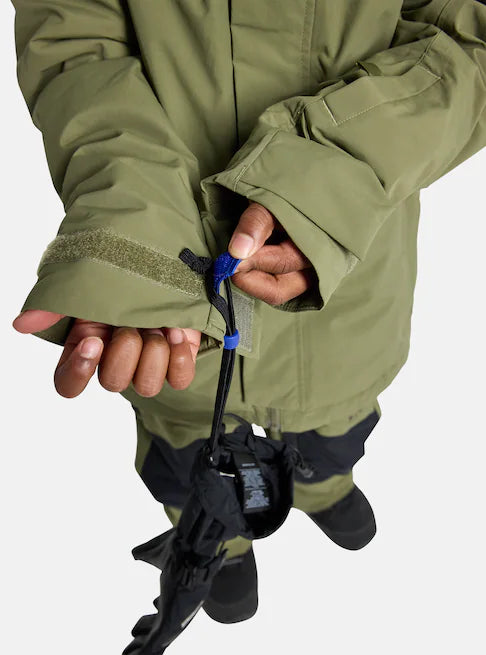 スノーボード ウェア バートン BURTON Skimmer Jacket Forest Moss キッズ 25-26 送料無料 日本正規品 予約商品 店頭受け取り可能