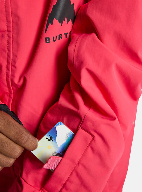 スノーボード ウェア バートン BURTON Skimmer Jacket Azalea Pink キッズ 25-26 送料無料 日本正規品 予約商品 店頭受け取り可能