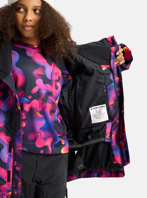 スノーボード ウェア バートン BURTON Skimmer Jacket Lava Lamp キッズ 25-26 送料無料 日本正規品 予約商品 店頭受け取り可能