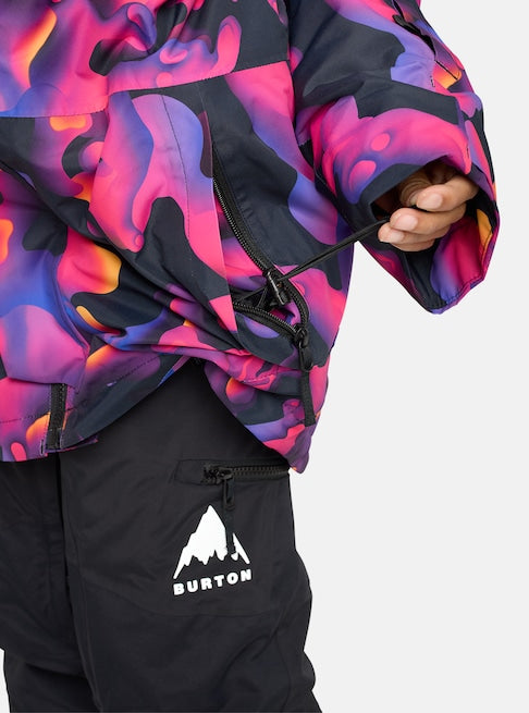 スノーボード ウェア バートン BURTON Skimmer Jacket Lava Lamp キッズ 25-26 送料無料 日本正規品 予約商品 店頭受け取り可能