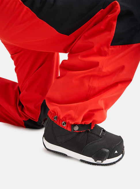 スノーボード ウェア バートン BURTON Powline GORE-TEX 2L Bib Pants Flame Scarlet / True Black キッズ 25-26 送料無料 日本正規品 予約商品 店頭受け取り可能