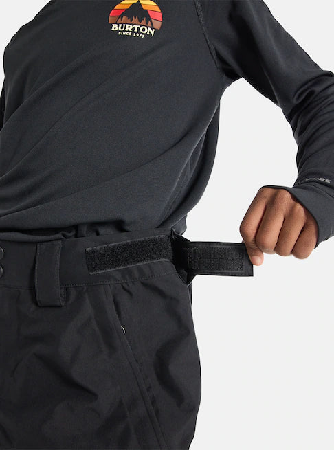 スノーボード ウェア バートン BURTON GORE-TEX Shell Pants True Black キッズ 25-26 送料無料 日本正規品 予約商品 店頭受け取り可能