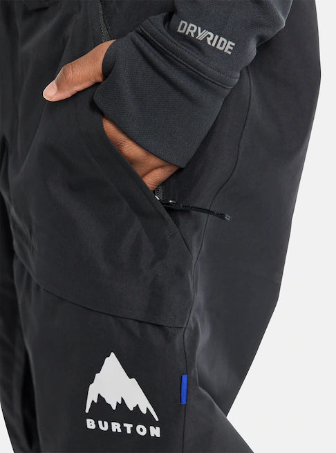 スノーボード ウェア バートン BURTON GORE-TEX Shell Pants True Black キッズ 25-26 送料無料 日本正規品 予約商品 店頭受け取り可能